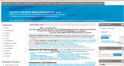 Desktop Screenshot of aktiv-gegen-mediensucht.de